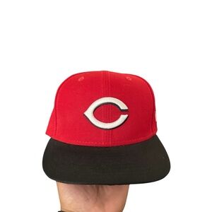 New Era Red and Black Hat